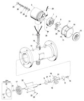 Meter, Turbine, 3 Inch, Guardsman™ LSJ-H, Model K2GD and LSJ-V Model K2SD Series - Spare Parts