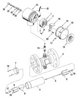 Meter, Turbine, 3 Inch, Multi-Viscosity - Spare Parts