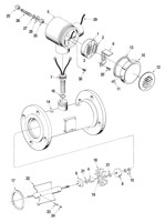 Meter, Turbine, 4 Inch, Guardsman™ LJ-H, Model K2EE and LJ-V Model K2PE Series - Spare Parts