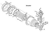 Valve, Pneumatic Wafer Sphere, Model 215, 8-Inch - Spare Parts