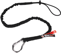 Squids 3100-100/pk Tool Lanyard - Carabiner + Cinch Loop - 10 lbs (100/Pack)