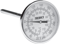 Rear Connect Compact Style Series Bimetal Thermometer