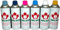 NEL 3144FL Tree and Log Marking Paint CFC Free Fluorescent Orange Glo 13 oz Aerosol Can