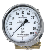 Model 712.15.160, 732.15.160 Differential Pressure Gauge