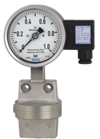 Model DPGT43.100, DPGT43.160 Differential Pressure Gauge with Output Signal