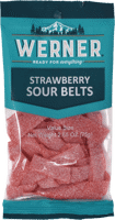 Strawberry Sour Belts - Value Size